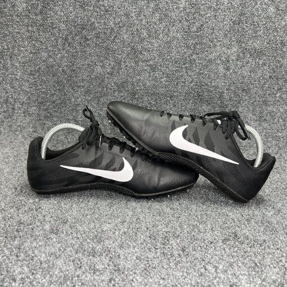 Nike Zoom Rival S 9 Track Shoes Men 8 Black Sprint Sprinting Speed Running Spike - Picture 7 of 11